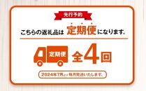 【26年7月発送開始】かに太郎&nbsp;定期便Aセット（赤肉メロン、ライオンコーン、白くまコーン、無添加鮭イクラ醤油漬け）全4回&nbsp;_01193