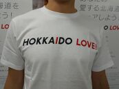 HOKKAIDO LOVE！オリジナルグッズセット【Tシャツ（Mサイズ）＆ステッカー】