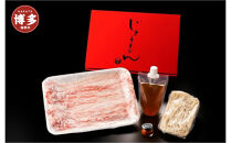 博多あご出汁しゃぶしゃぶ（２～３人前）