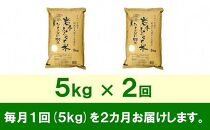 【9月20日より価格改定予定】☆全2回定期便☆ 岩手ふるさと米 5kg×2ヶ月 一等米ひとめぼれ 令和6年産  東北有数のお米の産地 岩手県奥州市産 おこめ ごはん ブランド米 精米 白米