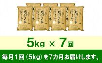 【9月20日より価格改定予定】☆全7回定期便☆ 岩手ふるさと米 5kg×7ヶ月 一等米ひとめぼれ 令和6年産  東北有数のお米の産地 岩手県奥州市産 おこめ ごはん ブランド米 精米 白米