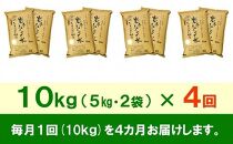 【9月20日より価格改定予定】☆全4回定期便☆ 岩手ふるさと米 10kg(5kg×2)×4ヶ月 一等米ひとめぼれ 令和6年産  東北有数のお米の産地 岩手県奥州市産 おこめ ごはん ブランド米 精米 白米