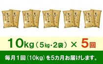 【9月20日より価格改定予定】☆全5回定期便☆ 岩手ふるさと米 10kg(5kg×2)×5ヶ月 一等米ひとめぼれ 令和6年産  東北有数のお米の産地 岩手県奥州市産 おこめ ごはん ブランド米 精米 白米