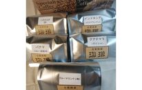 自家焙煎珈琲豆スペシャリティーコーヒーBセット（合計1000ｇ）【豆でお届け】