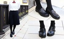 【職人手作り】靴ずれから解放 やわらかベルトローファー 学生靴 通学 通勤 冠婚葬祭  A0663（ダークブラウン）