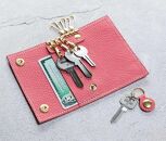 maf&nbsp;pinto&nbsp;(マフ&nbsp;ピント)&nbsp;キーケース&nbsp;ピンク&nbsp;ADRIA&nbsp;LINE&nbsp;レザー&nbsp;本革&nbsp;日本製