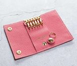 maf&nbsp;pinto&nbsp;(マフ&nbsp;ピント)&nbsp;キーケース&nbsp;ピンク&nbsp;ADRIA&nbsp;LINE&nbsp;レザー&nbsp;本革&nbsp;日本製