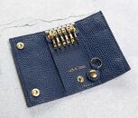 maf&nbsp;pinto&nbsp;(マフ&nbsp;ピント)&nbsp;キーケース&nbsp;ネイビー&nbsp;ADRIA&nbsp;LINE&nbsp;レザー&nbsp;本革&nbsp;日本製