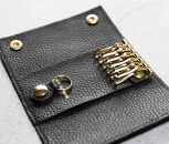 maf&nbsp;pinto&nbsp;(マフ&nbsp;ピント)&nbsp;キーケース&nbsp;ブラック&nbsp;ADRIA&nbsp;LINE&nbsp;レザー&nbsp;本革&nbsp;日本製