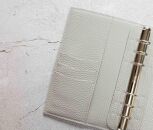 maf&nbsp;pinto&nbsp;(マフ&nbsp;ピント)&nbsp;システム手帳&nbsp;ライトグレー&nbsp;ADRIA&nbsp;LINE&nbsp;バイブル&nbsp;B6&nbsp;レザー&nbsp;本革&nbsp;日本製