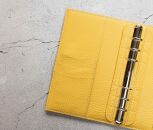 maf&nbsp;pinto&nbsp;(マフ&nbsp;ピント)&nbsp;システム手帳&nbsp;ライトイエロー&nbsp;ADRIA&nbsp;LINE&nbsp;バイブル&nbsp;B6&nbsp;レザー&nbsp;本革&nbsp;日本製