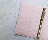 maf&nbsp;pinto&nbsp;(マフ&nbsp;ピント)&nbsp;システム手帳&nbsp;ライトピンク&nbsp;ADRIA&nbsp;LINE&nbsp;バイブル&nbsp;B6&nbsp;レザー&nbsp;本革&nbsp;日本製