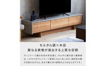 テレビボード ローボード 180cm ルーラー2 ヴィンテージナチュラル【モーブル】【大川家具】