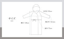 【大東寝具】ガーゼフードつきローブ 3重合わせ 白 Lサイズ（ユニセックス）chambre de D KYOTO［ 京都 寝具 老舗 ガーゼ バスローブ 人気 おすすめ リラックス 健康 お取り寄せ 通販 送料無料 ふるさと納税 ］