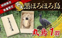 ★期間限定・数量限定★奄美 黒ほろほろ鳥 （丸鳥中抜き）