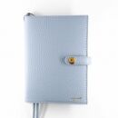 maf pinto (マフ ピント) 手帳カバー B6サイズ ライトブルー ADRIA LINE レザー 本革 日本製