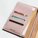 maf pinto (マフ ピント) 手帳カバー B6サイズ ライトピンク ADRIA LINE レザー 本革 日本製