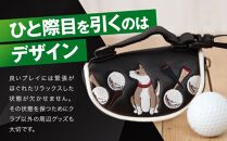 【ルーツゴルフ】ルーツストーリー ボールポーチ［ブラック］ゴルフクラブ ［ 京都 ゴルフ ブランド 世の中で一番飛ぶクラブを作りたい 飛距離 スコア 人気 おすすめ オーダーメイド 特別仕様 カスタマイズ カスタム ］
