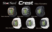 ショットナビCrest　カラー：ホワイト×ローズゴールド（Shot Navi Crest）