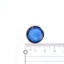 【美濃焼】青むらタイルイヤリング（直径20mm）【ポイント交換専用】