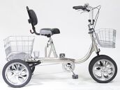 【シルバー】シニアのための安心、安全四輪自転車エアロクークルM2