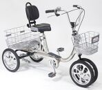 【シルバー】シニアのための安心、安全四輪自転車エアロクークルM2