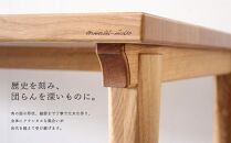 ダイニングテーブル　道産ナラ W1800 北海道  MOOTH インテリア 手作り 家具職人 モダン