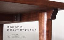 ダイニングテーブル ウォールナット W1800 北海道  MOOTH インテリア 手作り 家具職人 モダン