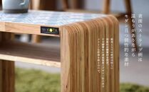 サイドテーブル 杉 和柄 北海道 KOTA インテリア 手作り 家具職人 テーブル モダン