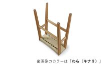 ＜マニフ＞キッチンスツール&nbsp;MS-04H(600)：カカオ（茶）