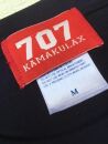 鎌倉ブランドの老舗「KAMAKULAX」の定番オリジナルALL LOGO Ｔシャツ【杢グレー】Sサイズ