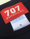 鎌倉ブランドの老舗「KAMAKULAX」の定番オリジナルALL LOGO Ｔシャツ【ネイビー】Sサイズ