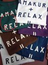 鎌倉ブランドの老舗「KAMAKULAX」の定番オリジナル RELAX Ｔシャツ【ダークグリーン】Sサイズ