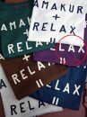 鎌倉ブランドの老舗「KAMAKULAX」の定番オリジナル RELAX Ｔシャツ【パープル】Lサイズ