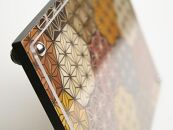 寄木細工写真立て 亀甲 | 工芸品 装飾品 民芸品 木工品 寄木細工 クラフト 木製 写真立て フォト フォトフレーム デザイン 伝統工芸 人気 おすすめ ギフト 伝統 日本製 観光 お土産 送料無料 神奈川 箱根