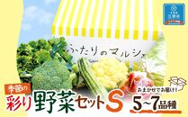 季節の彩り野菜セット　S
