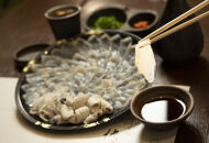 【着日指定可】国産とらふく刺身＆天然まふくたたき刺し（2皿×2種）