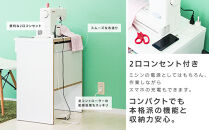 コンパクトデスク コンセント付 幅60cm ウォールナット aku100623802