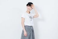 《3》【KEYMEMORY鎌倉】セーラー帽イラストTシャツ WHITE