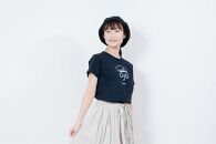 《0》【KEYMEMORY鎌倉】セーラー帽イラストTシャツ NAVY