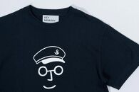《0》【KEYMEMORY鎌倉】セーラー帽イラストTシャツ NAVY