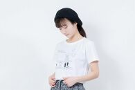 《3》【KEYMEMORY鎌倉】Sea heartイラストTシャツ WHITE