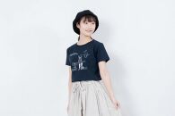 《0》【KEYMEMORY鎌倉】Sea heartイラストTシャツ NAVY