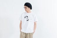 《0》【KEYMEMORY鎌倉】GrenouilleイラストTシャツ WHITE