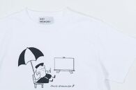 《0》【KEYMEMORY鎌倉】GrenouilleイラストTシャツ WHITE