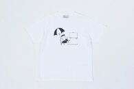 《1》【KEYMEMORY鎌倉】GrenouilleイラストTシャツ WHITE