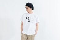 《1》【KEYMEMORY鎌倉】GrenouilleイラストTシャツ WHITE