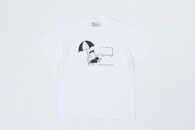 《3》【KEYMEMORY鎌倉】GrenouilleイラストTシャツ WHITE