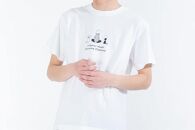 《1》【KEYMEMORY鎌倉】TIMEイラストTシャツWHITE