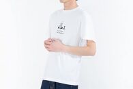 《1》【KEYMEMORY鎌倉】TIMEイラストTシャツWHITE